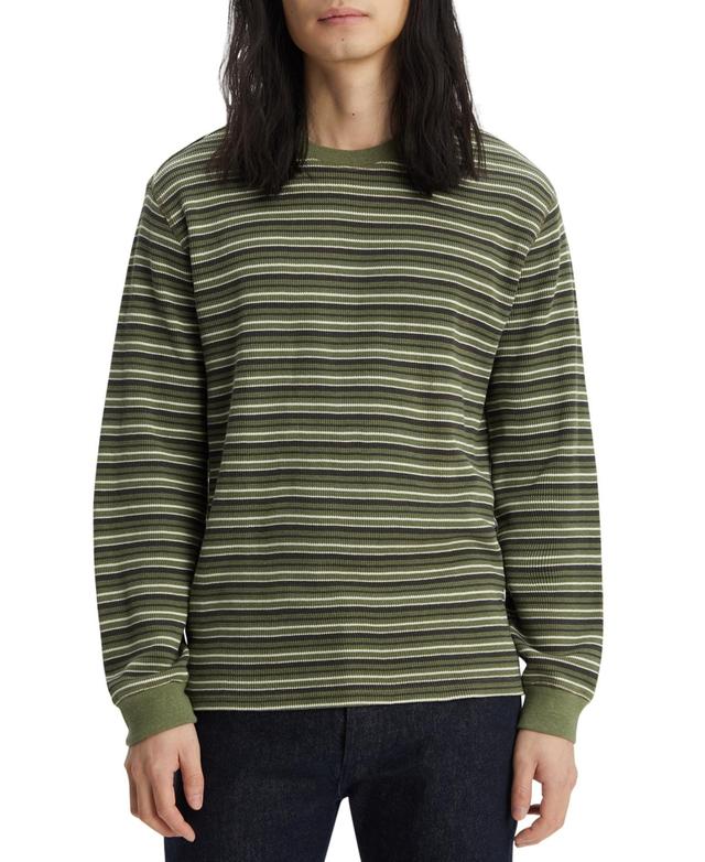 Levis Mens Waffle Knit Thermal Long Sleeve T-Shirt Product Image