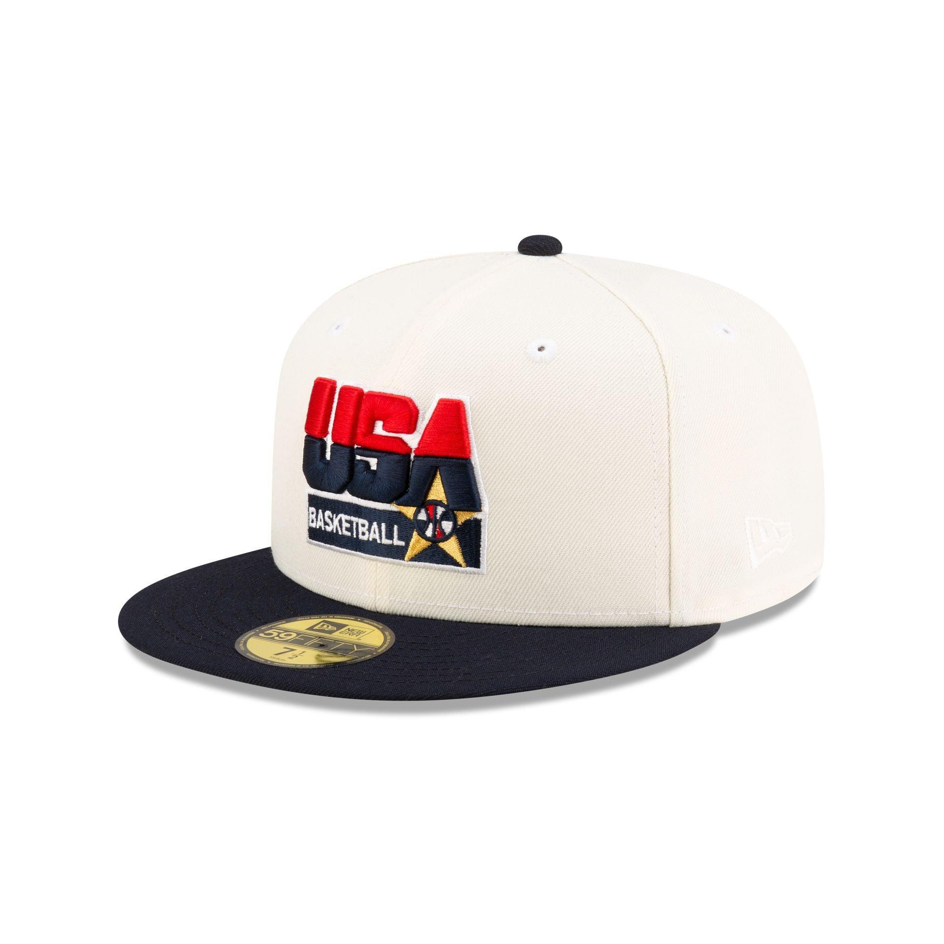 Dream Team Chrome White Alt 59FIFTY Fitted Hat Male Product Image