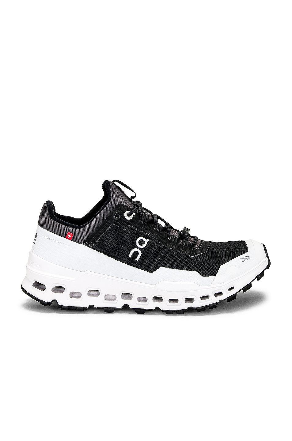 On Womens Cloudultra - Running Shoes Black/White Product Image