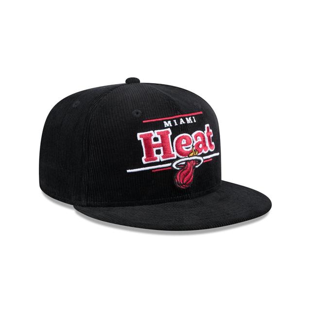 Miami Heat Throwback Display 9FIFTY Snapback Hat Male Product Image