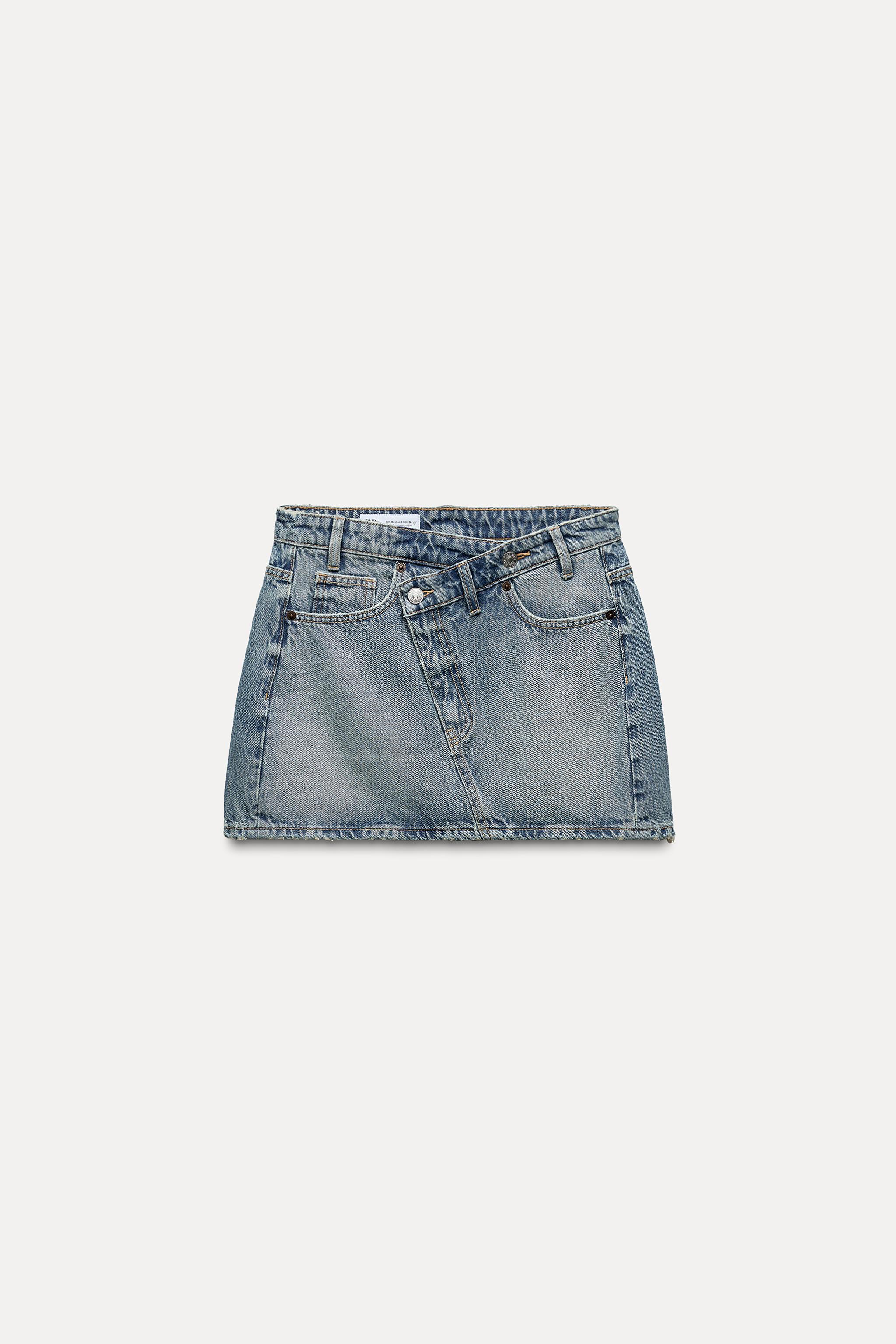 TRF DENIM MINI SKIRT Product Image