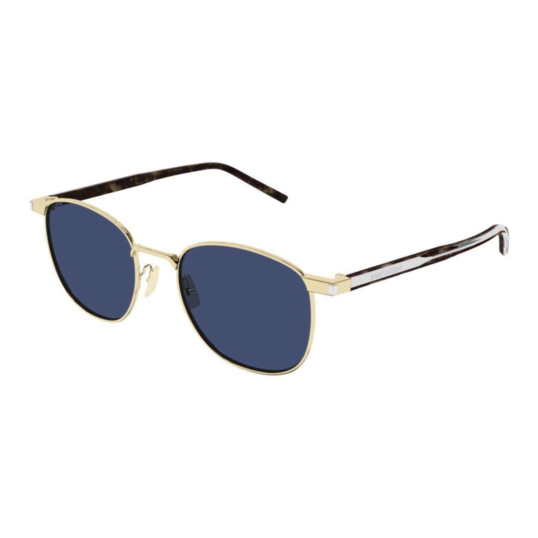 SAINT LAURENT Sl 747-005 Gold-crystal-blue Product Image