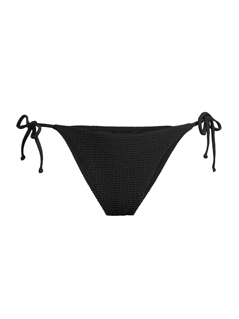 Womens Textured Bikini Bottom Product Image