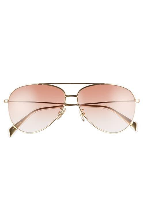 CELINE 59mm Aviator Sunglasses Product Image