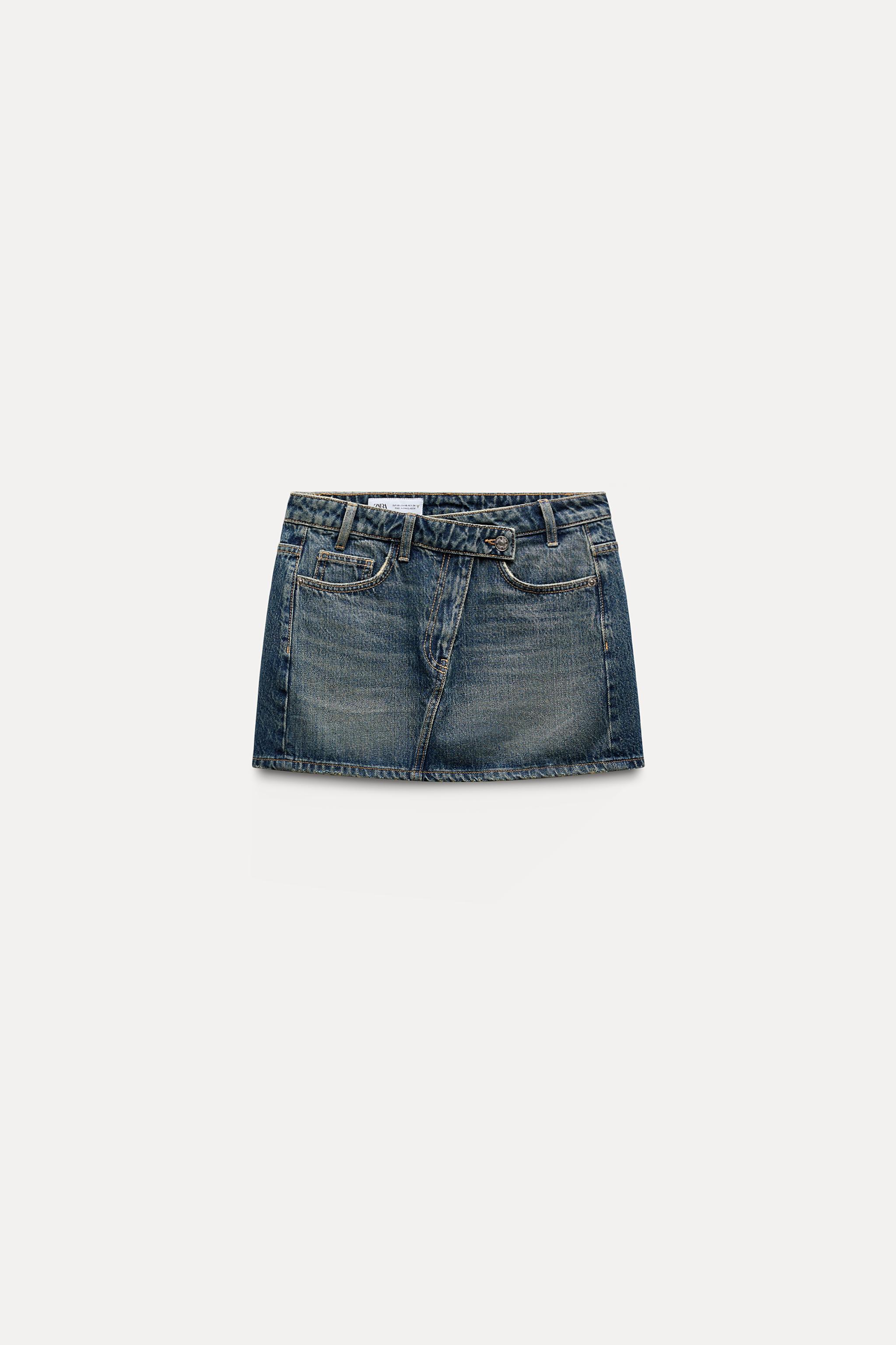 TRF DENIM MINI SKIRT Product Image