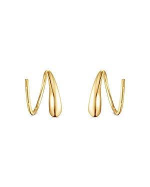 Womens Mercy 18K Gold Wraparound Earrings Product Image