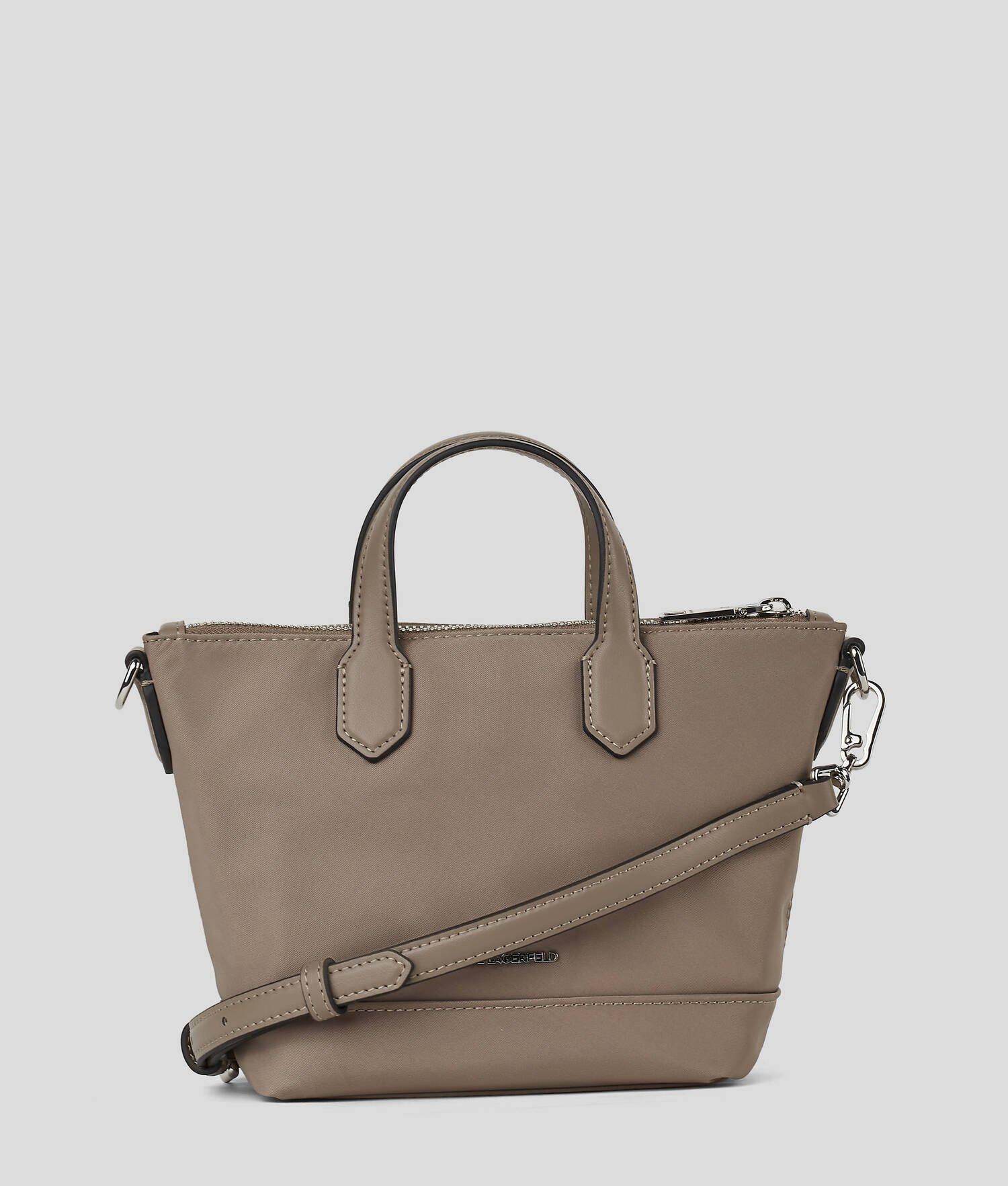 K/SIGNATURE NYLON SMALL TOTE BAG Product Image