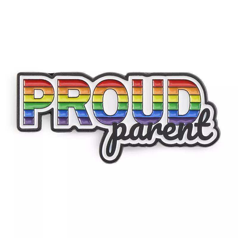 Rainbow Certified Proud Parent Pin, Womens Product Image