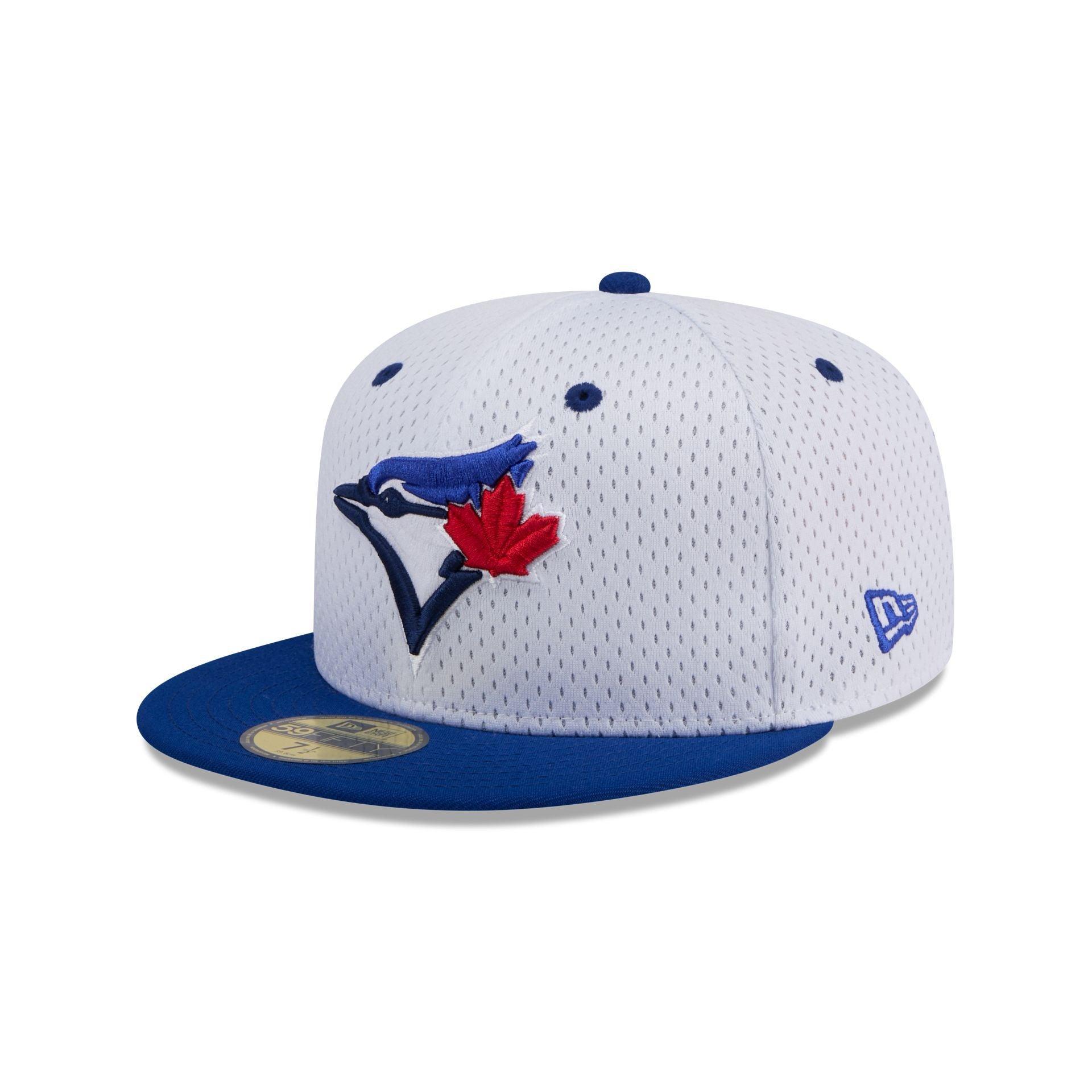 Toronto Blue Jays Throwback Mesh 59FIFTY Fitted Hat Male Product Image