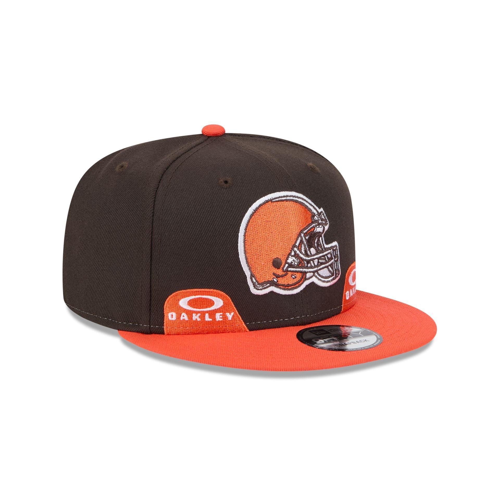 Oakley x Cleveland Browns 9FIFTY Snapback Hat Male Product Image