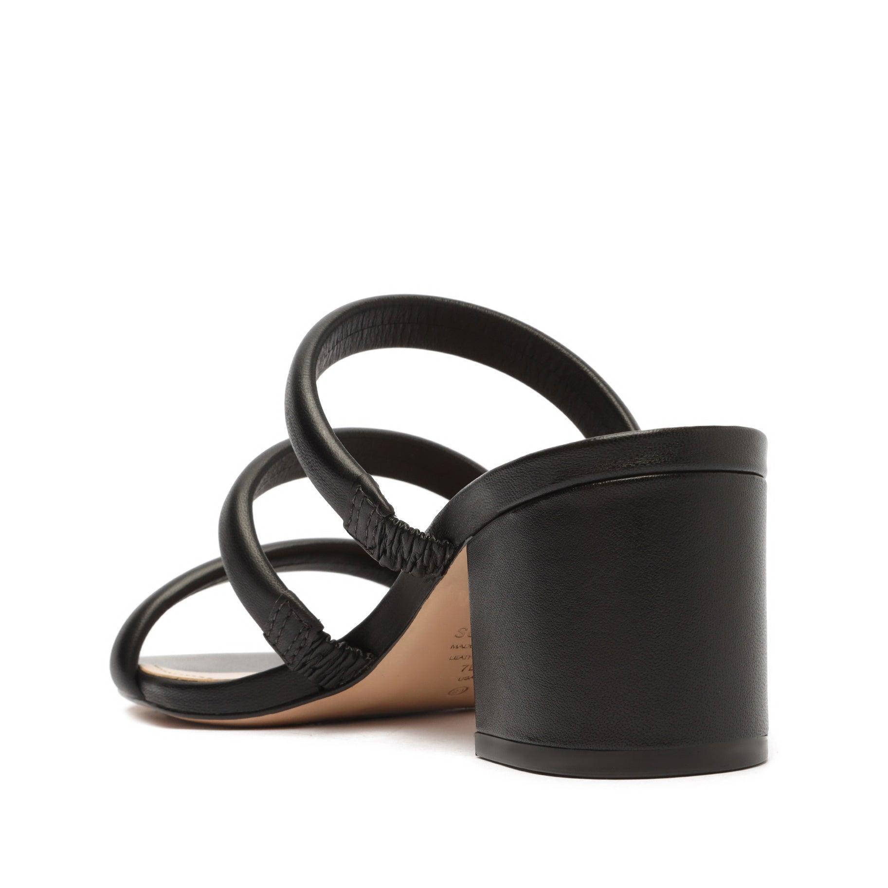 Olly Mid Block Nappa Leather Sandal Female Product Image