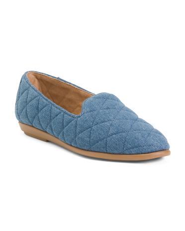 Bentunia Quilted Loafers For Women Product Image