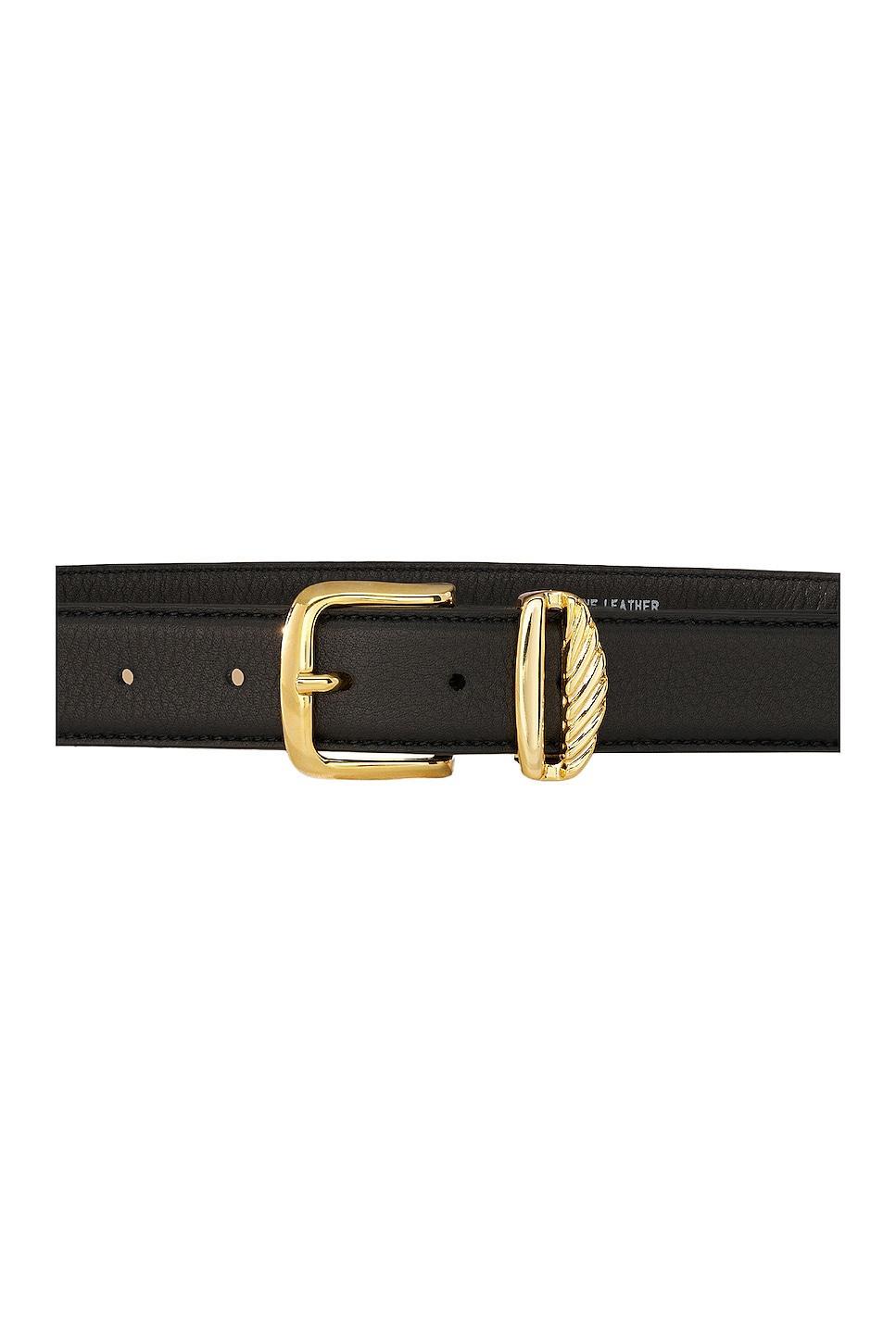 AUREUM Brown & Gold French Rope Belt Product Image