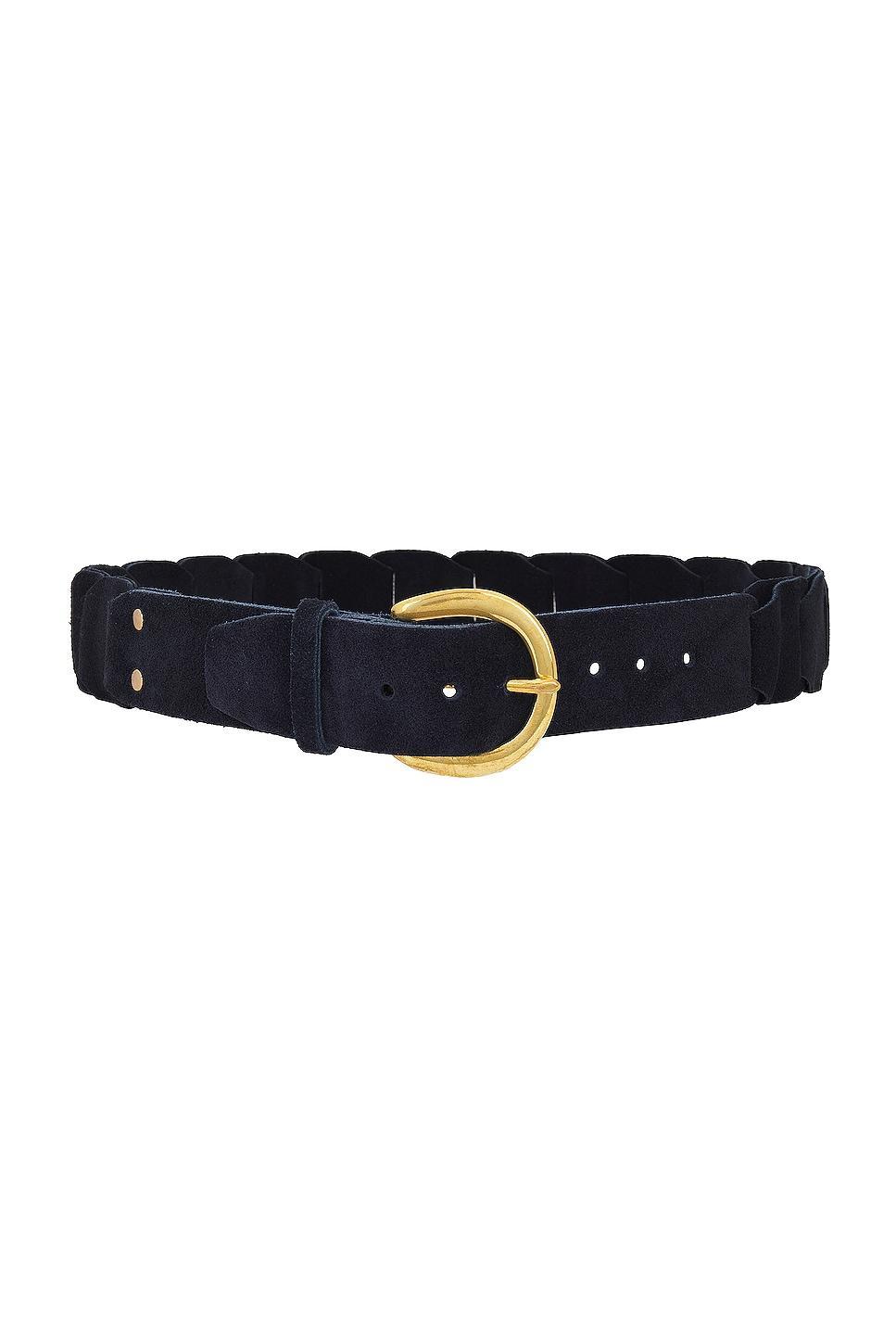 BODE Suede Link Belt Navy. (also in ). Product Image