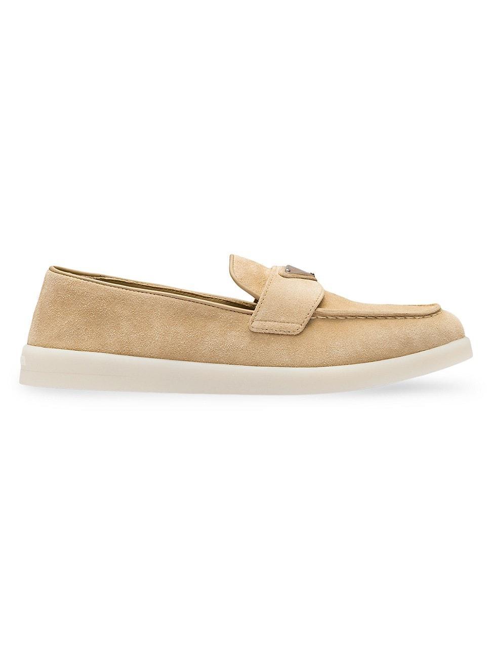 Prada Saint Tropez Suede Loafer Product Image