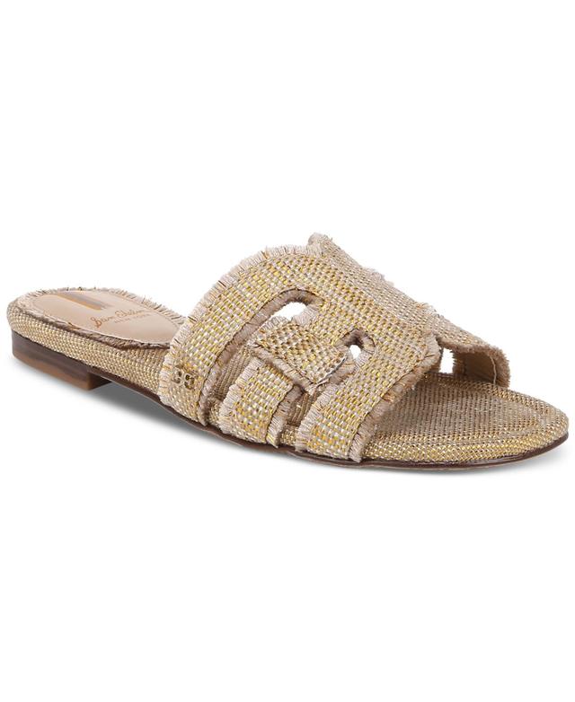 Sam Edelman Womens Bay Fray Emblem Slide Sandals Product Image