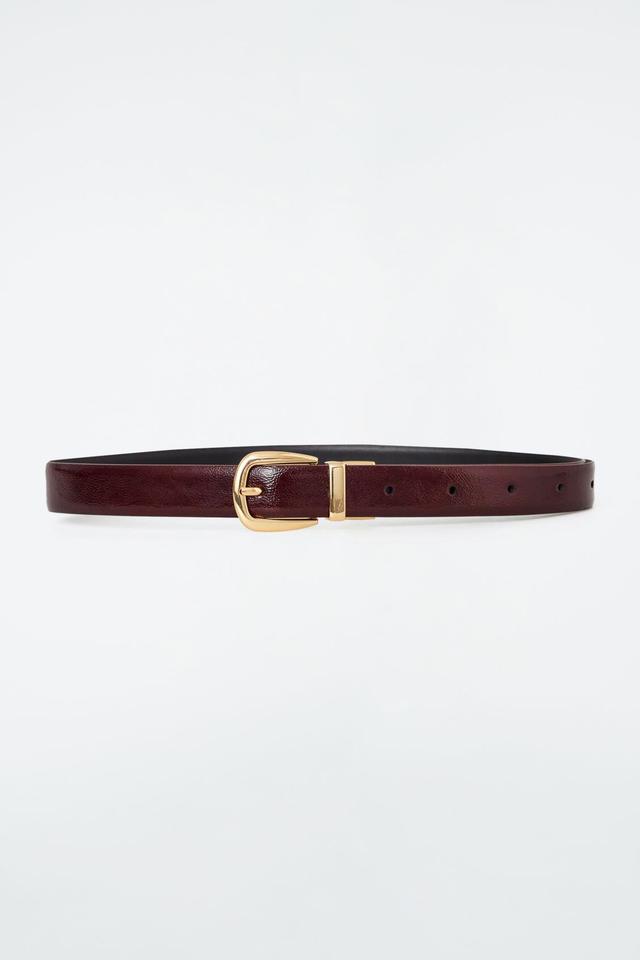 REVERSIBLE LEATHER BELT Product Image