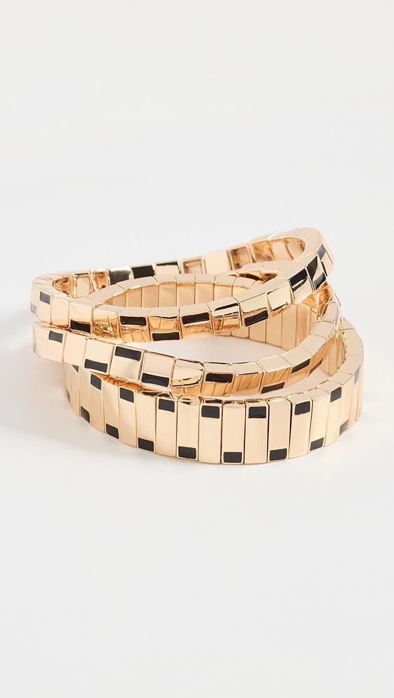 Roxanne Assoulin The Deco Bracelets Set Of 3 | Shopbop Product Image