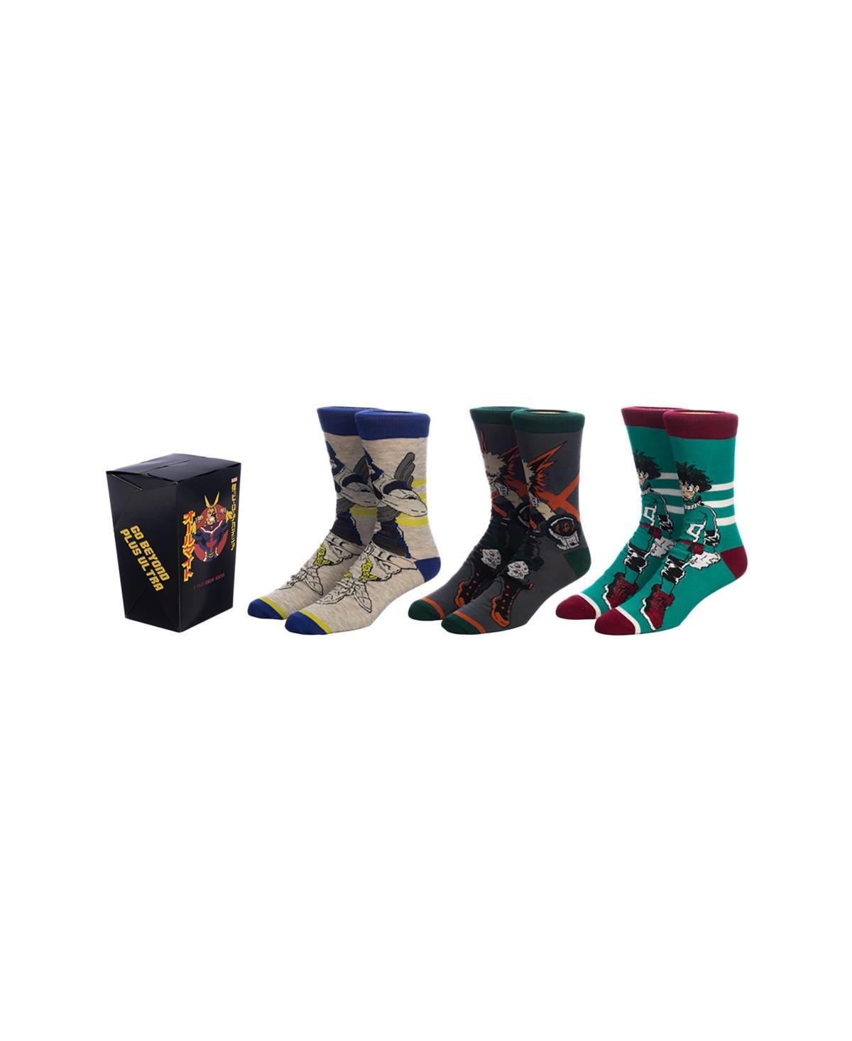 Mens 3-Pack Crew Socks Product Image