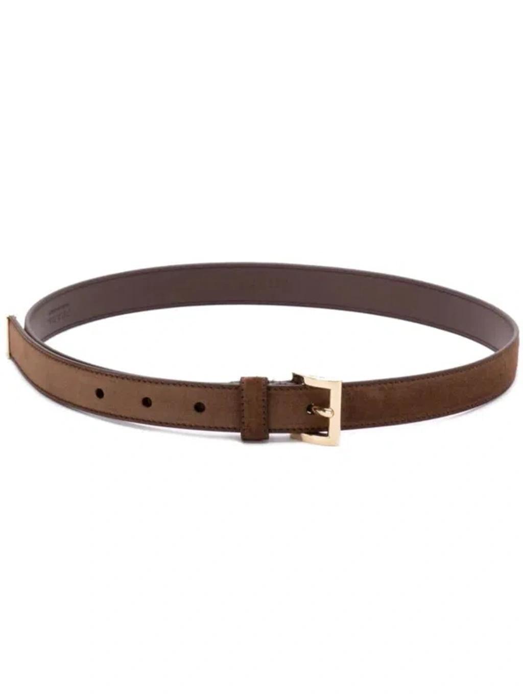 Leather Belt In Brown product image