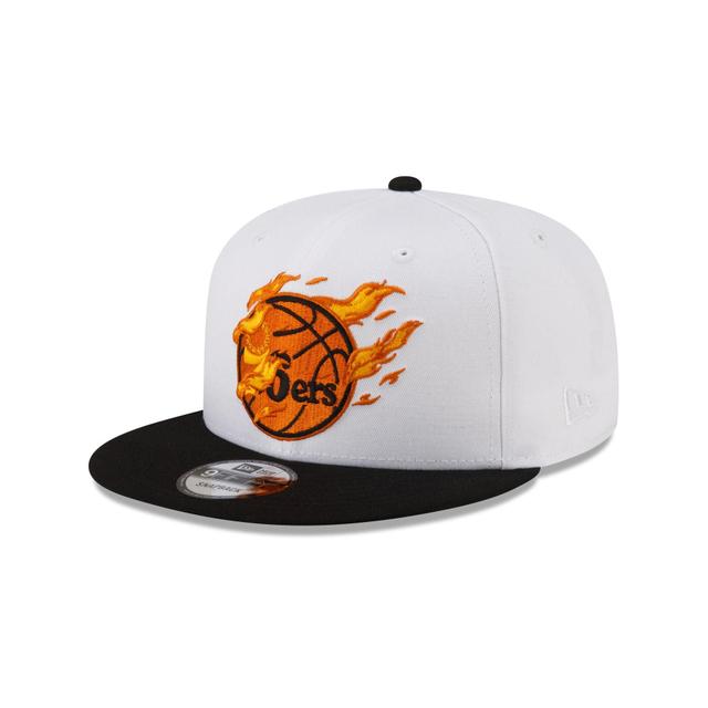 Philadelphia 76ers Sizzling Streak 9FIFTY Snapback Hat Male Product Image