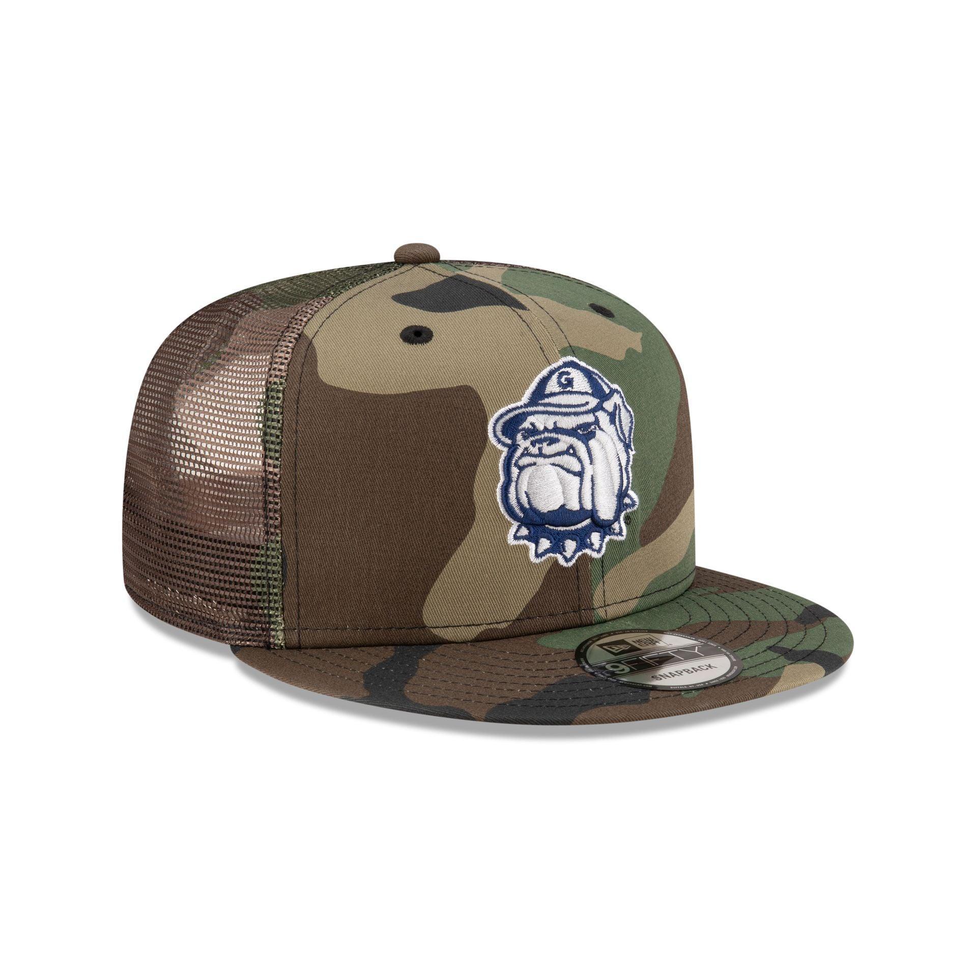 Georgetown Hoyas Camo 9FIFTY Trucker Hat Male Product Image