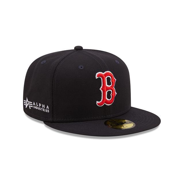 Alpha Industries X Boston Red Sox 59FIFTY Fitted Hat Male Product Image