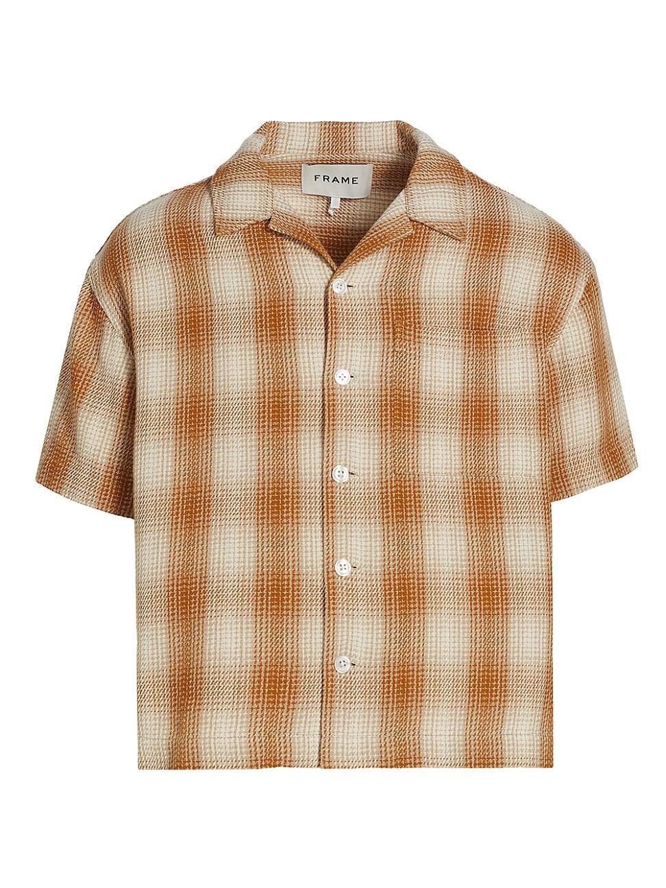 Mens Baja Plaid Camp Shirt Product Image