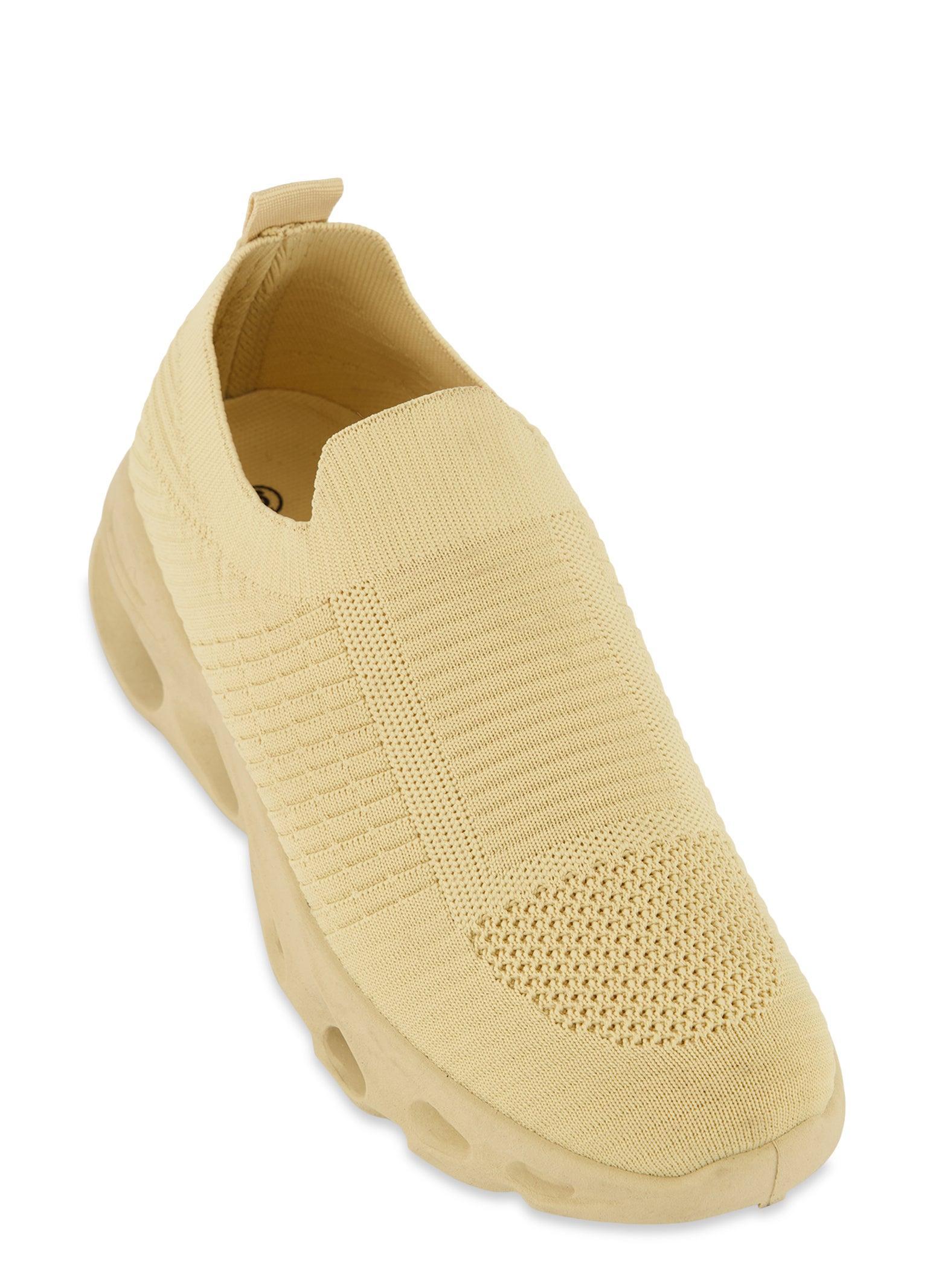 Womens Cut Out Sole Slip On Sneakers Product Image