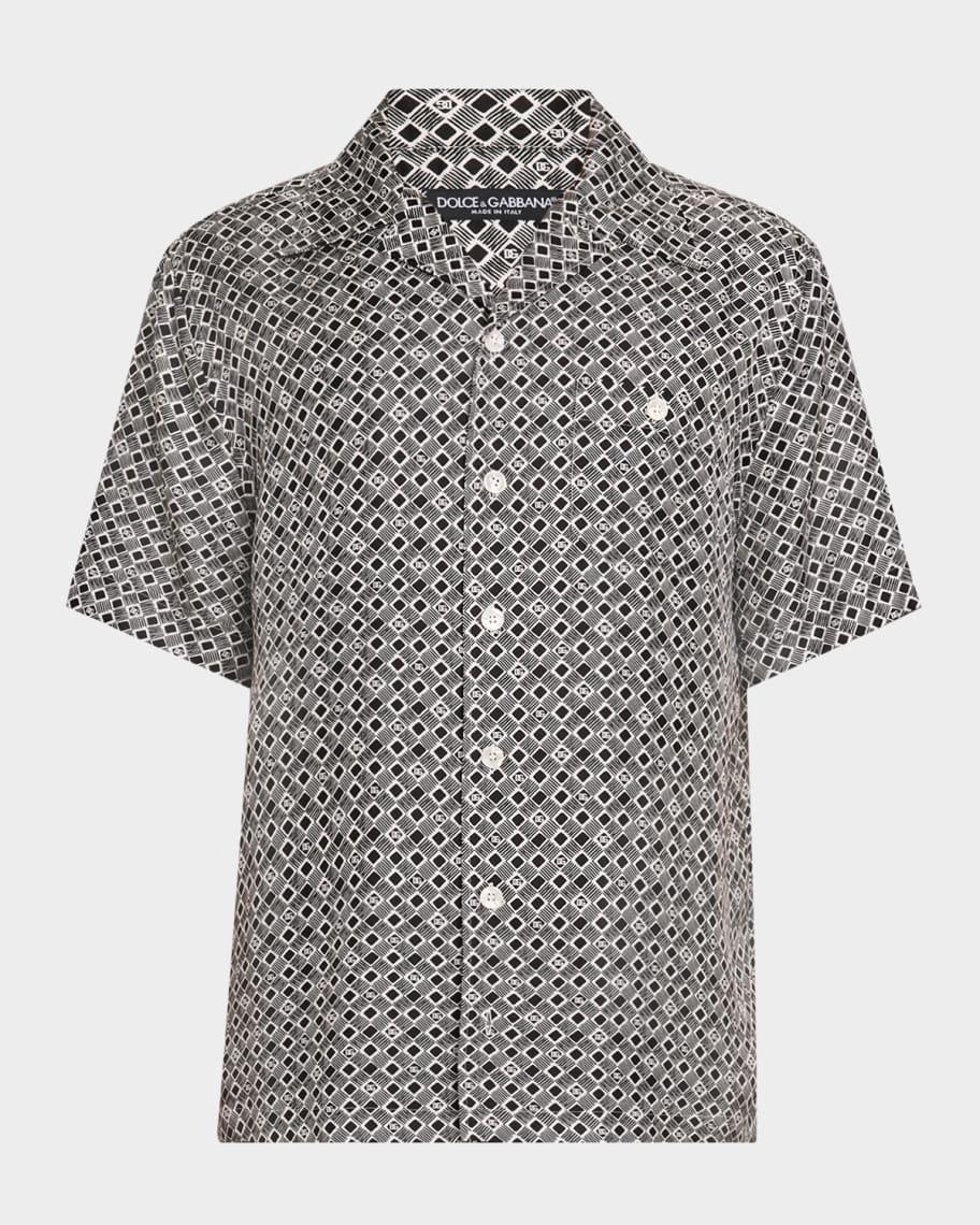 Men's Monogram Printed Sport Shirt Product Image