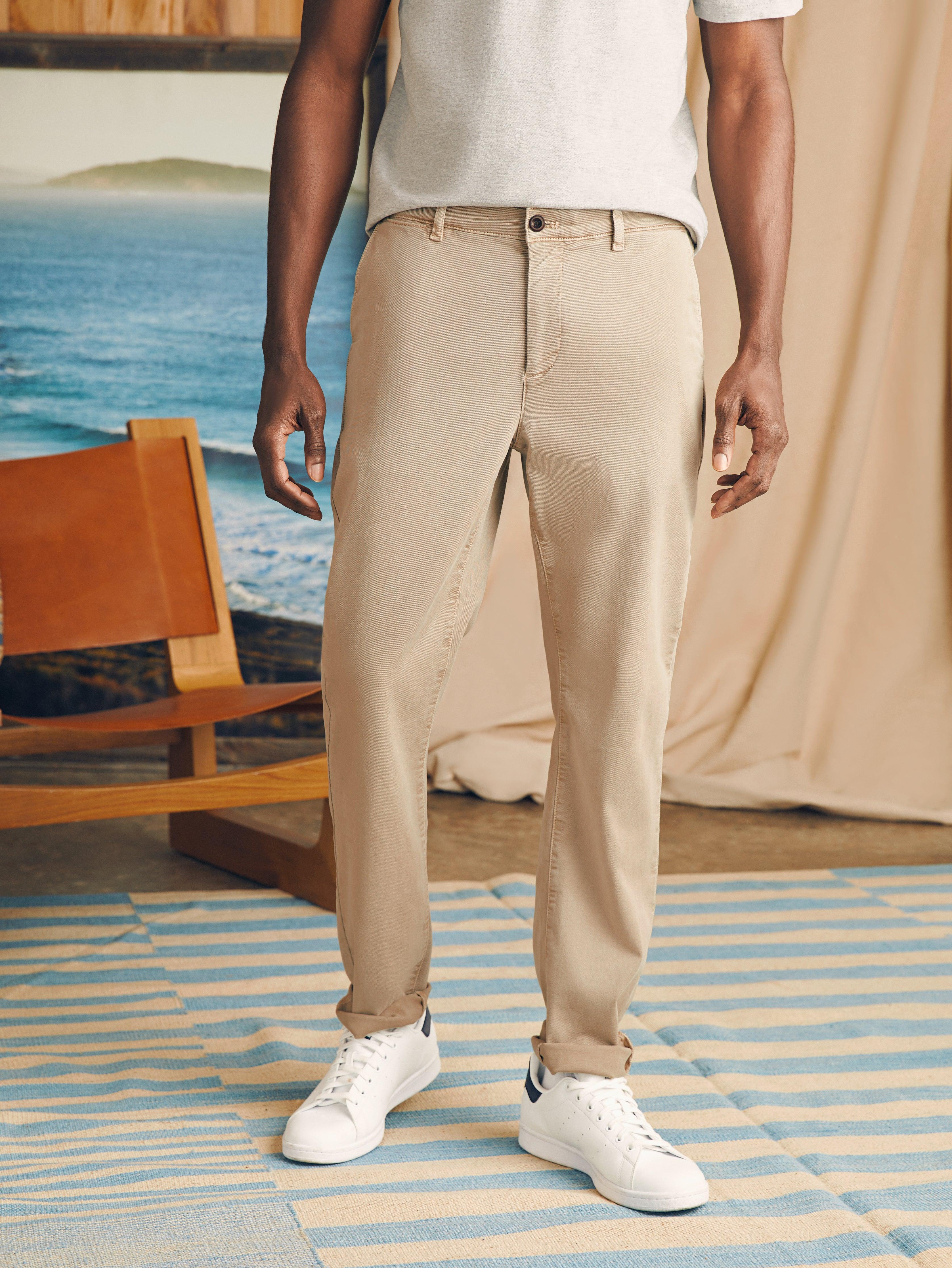 Coastline Stretch Chino (34" Inseam) - Utility Khaki Product Image