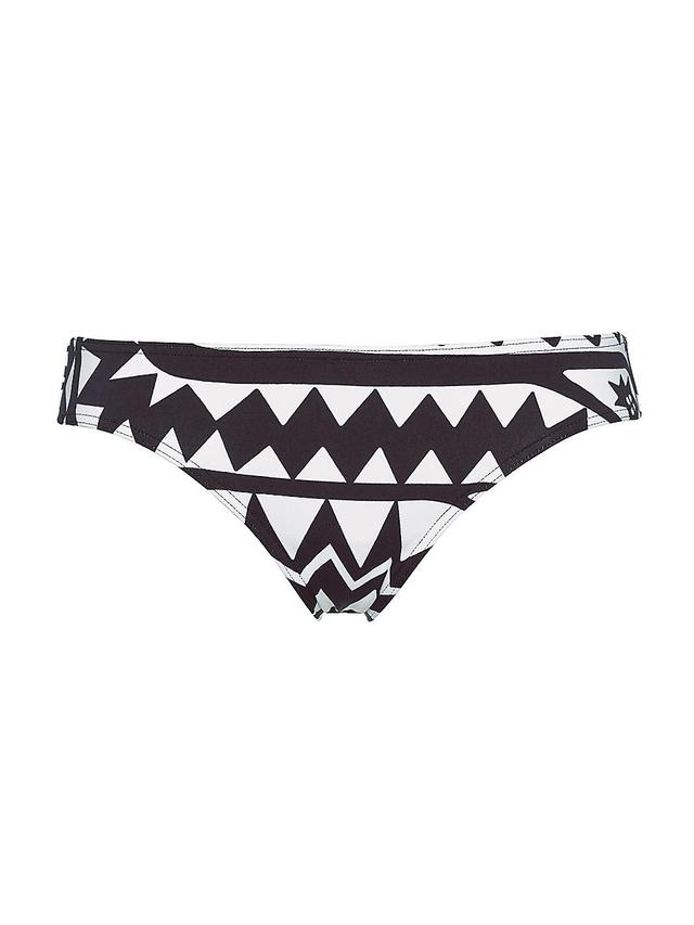 Womens Union Geometric Low-Waist Bikini Bottom Product Image