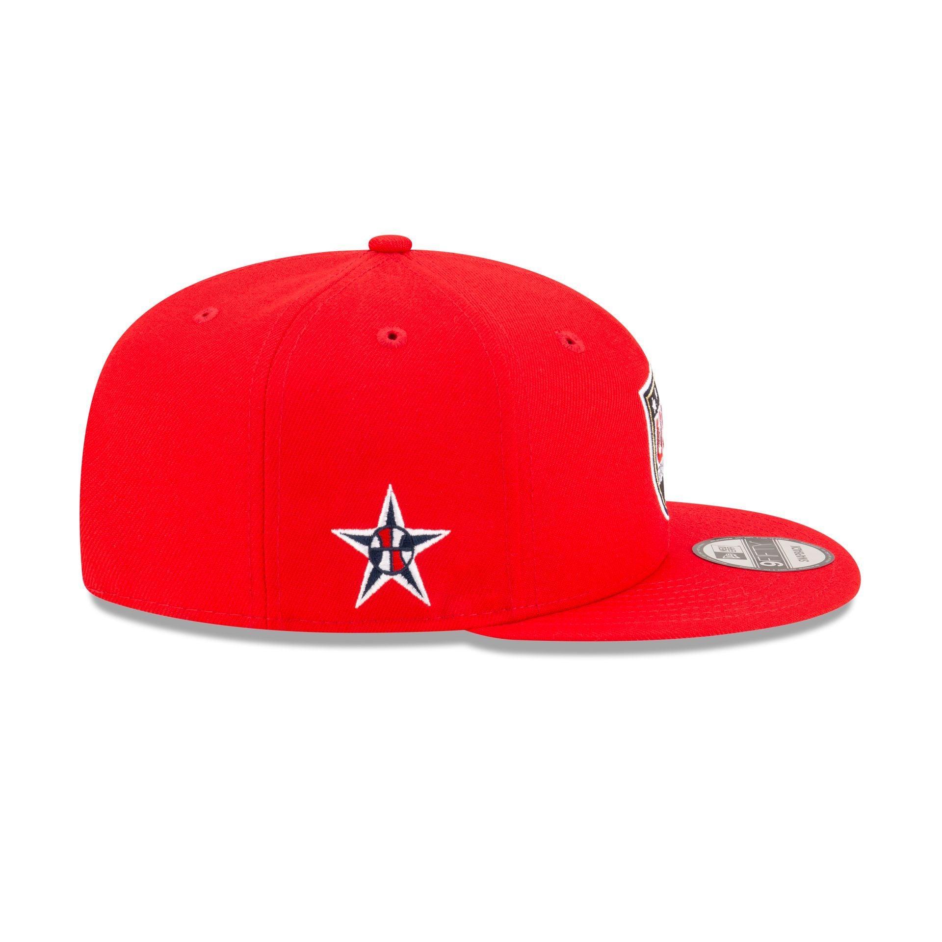 USA Basketball Shield Red 9FIFTY Snapback Hat Male Product Image