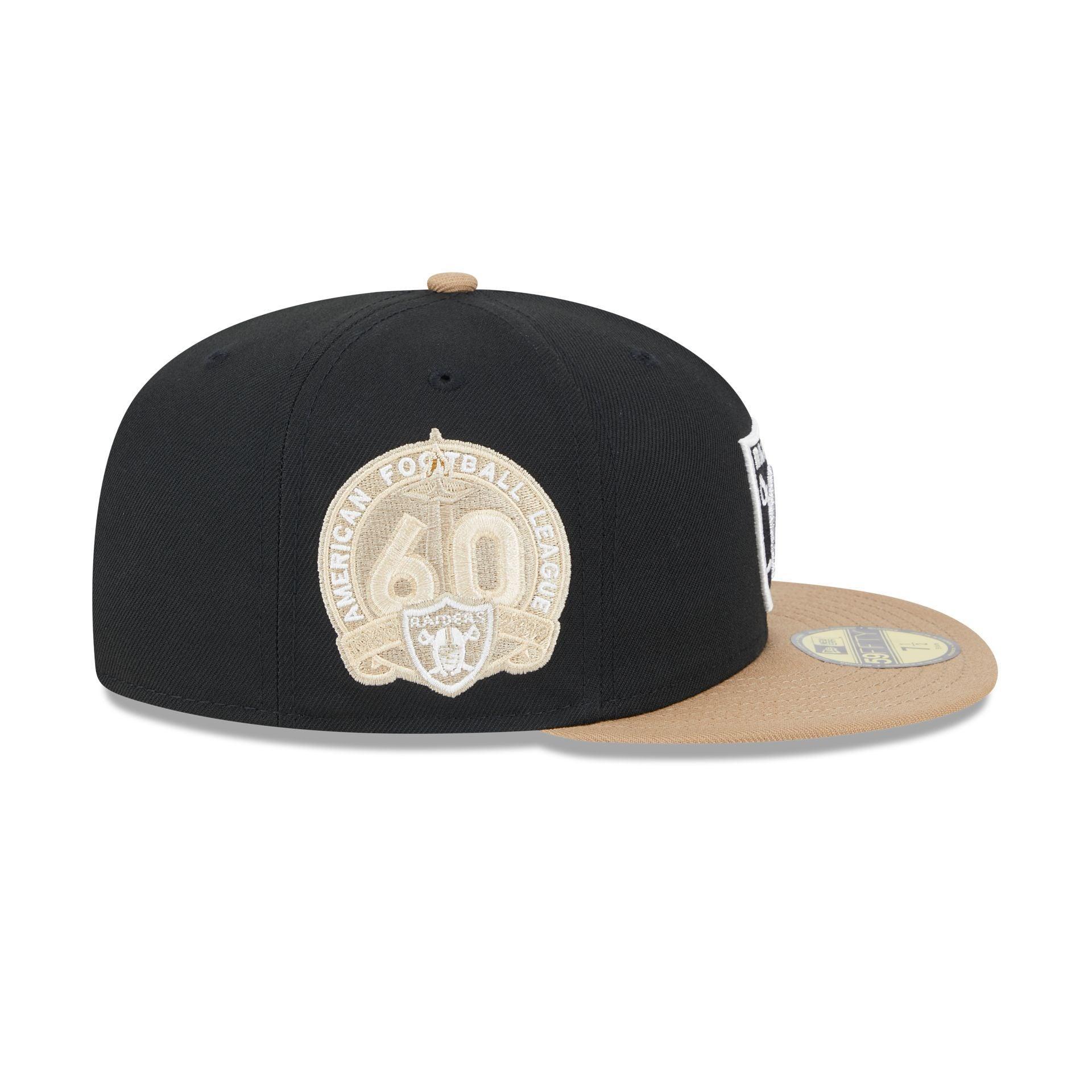 Las Vegas Raiders Western Khaki 59FIFTY Fitted Hat Male Product Image