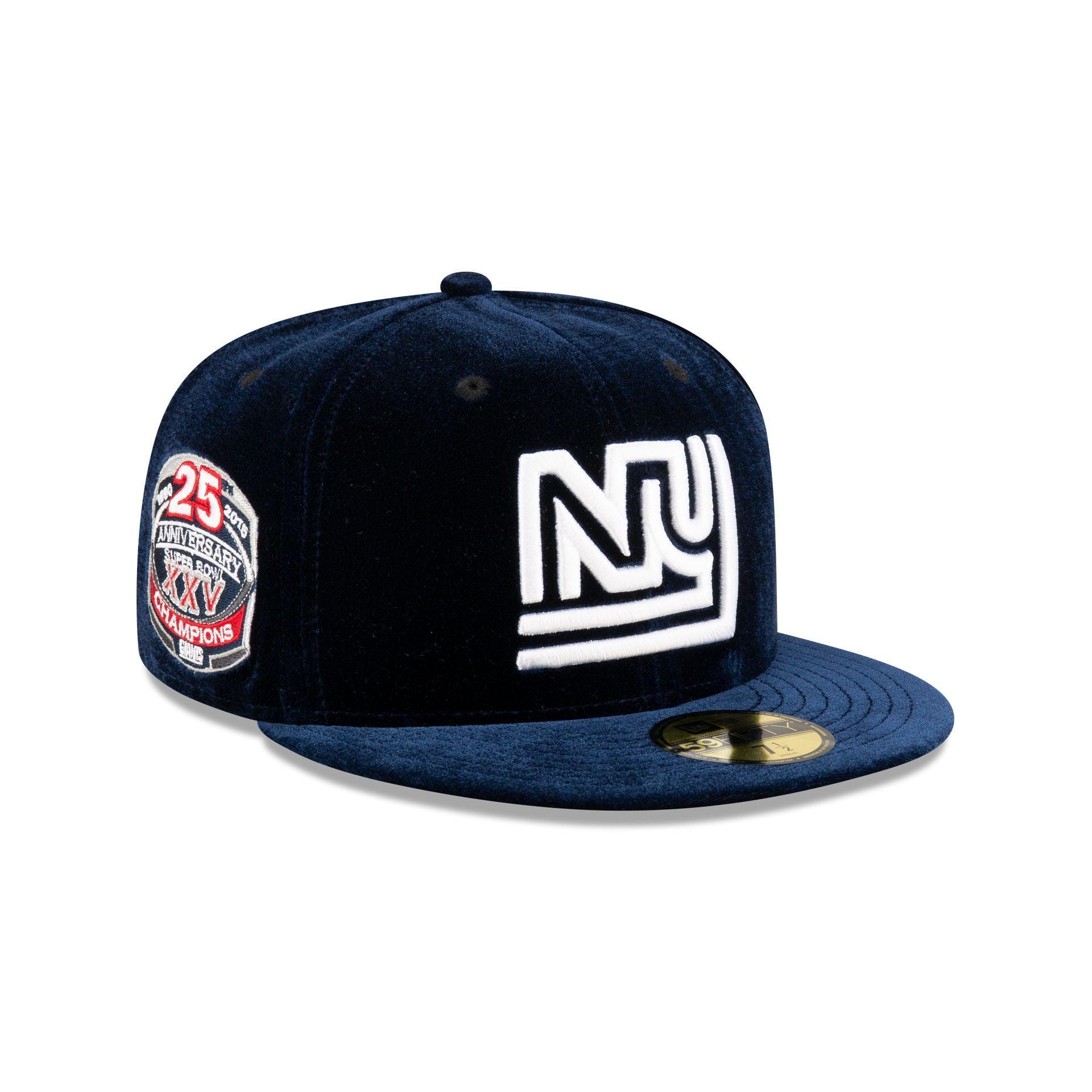 Just Caps Velvet Historic New York Giants 59FIFTY Fitted Hat Male Product Image