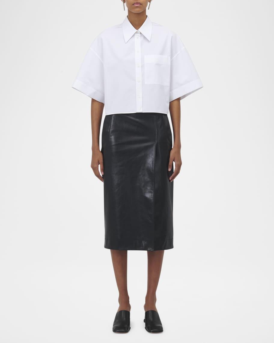 Leather Pencil Skirt  product image