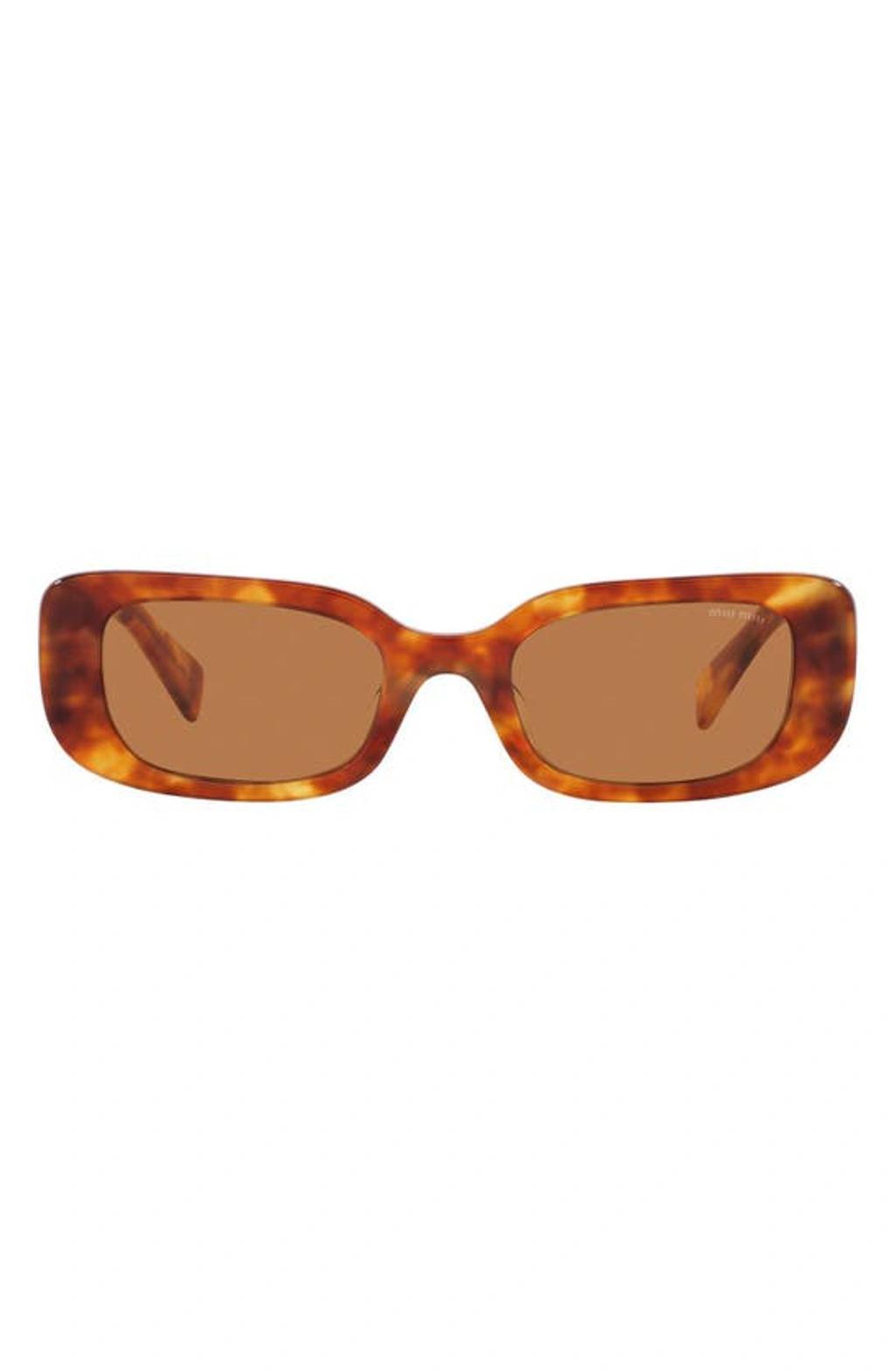 MIU MIU 51mm Rectangular Sunglasses In Multi Product Image