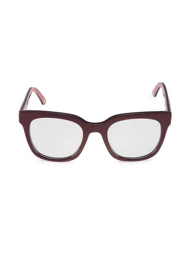 Womens Moroccan 54MM Square Optical Glasses Product Image