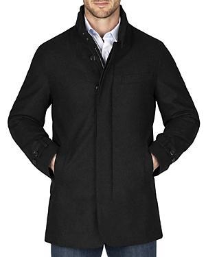 Norwegian Wool Stretch Down Filled Car Coat Product Image