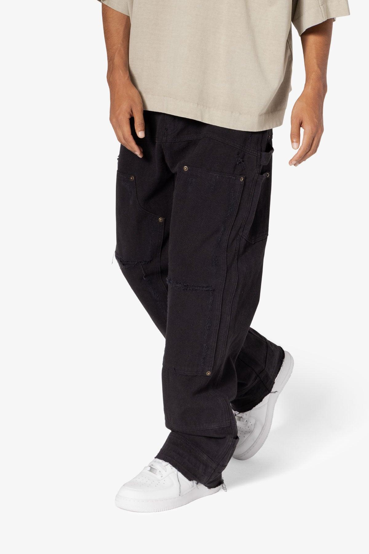 Ultra Baggy Workwear Denim - Washed Black Product Image