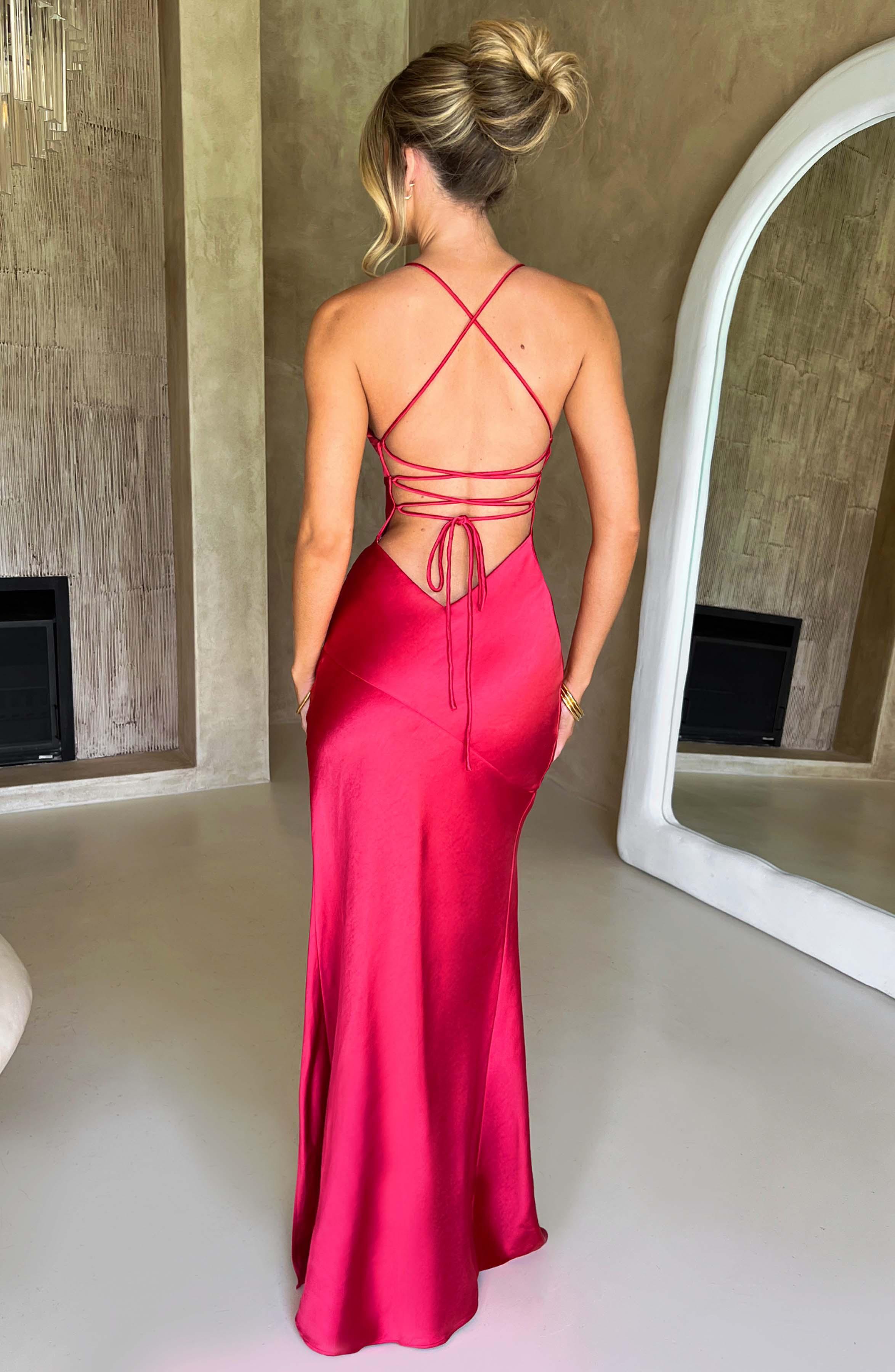 Isobel Maxi Dress - Red Product Image