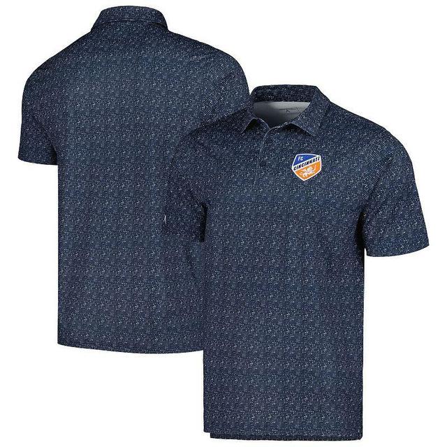 Mens Antigua Navy FC Cincinnati Figment Polo Fcc Blue Product Image