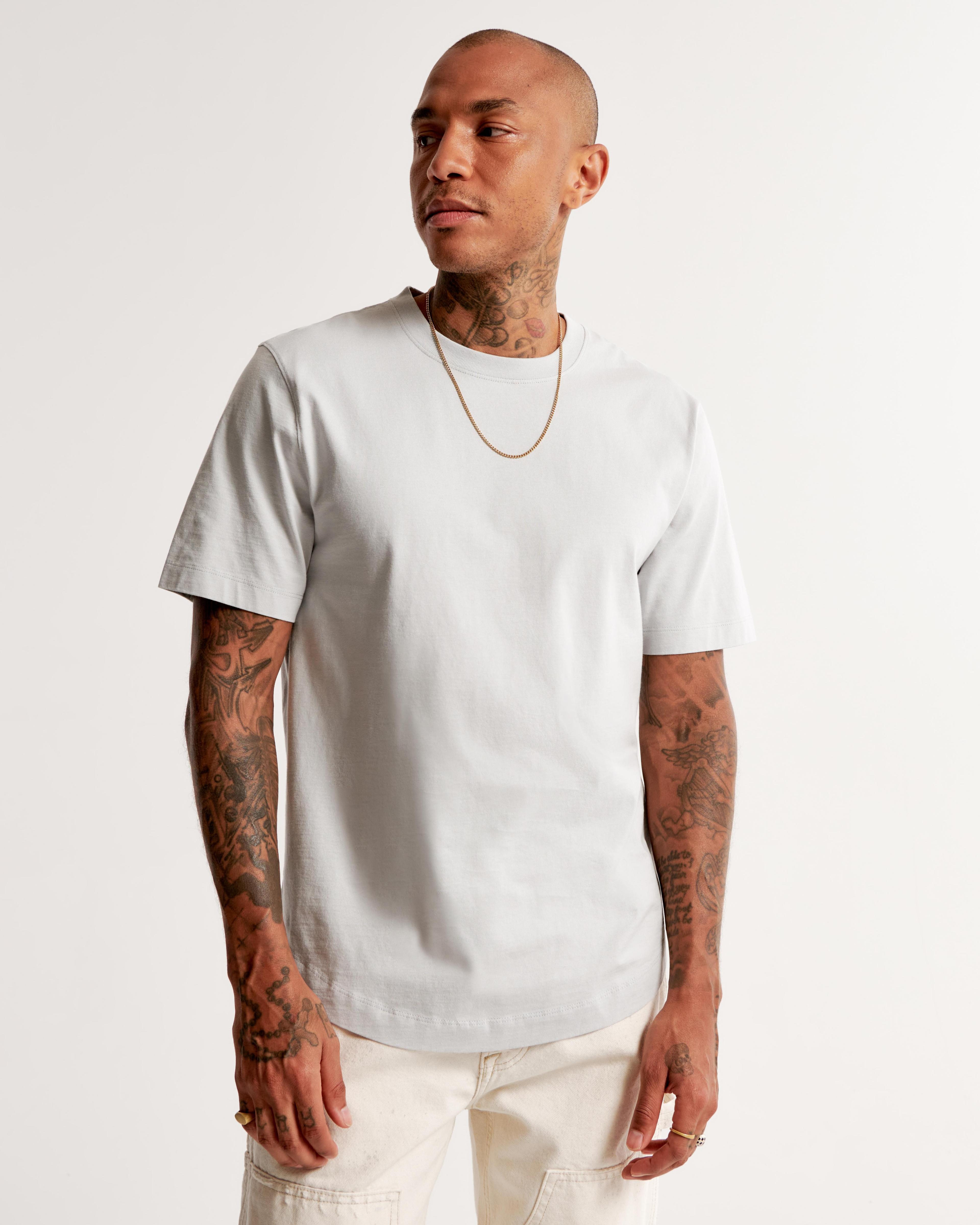 Classic Polished Curved Hem Tee Product Image