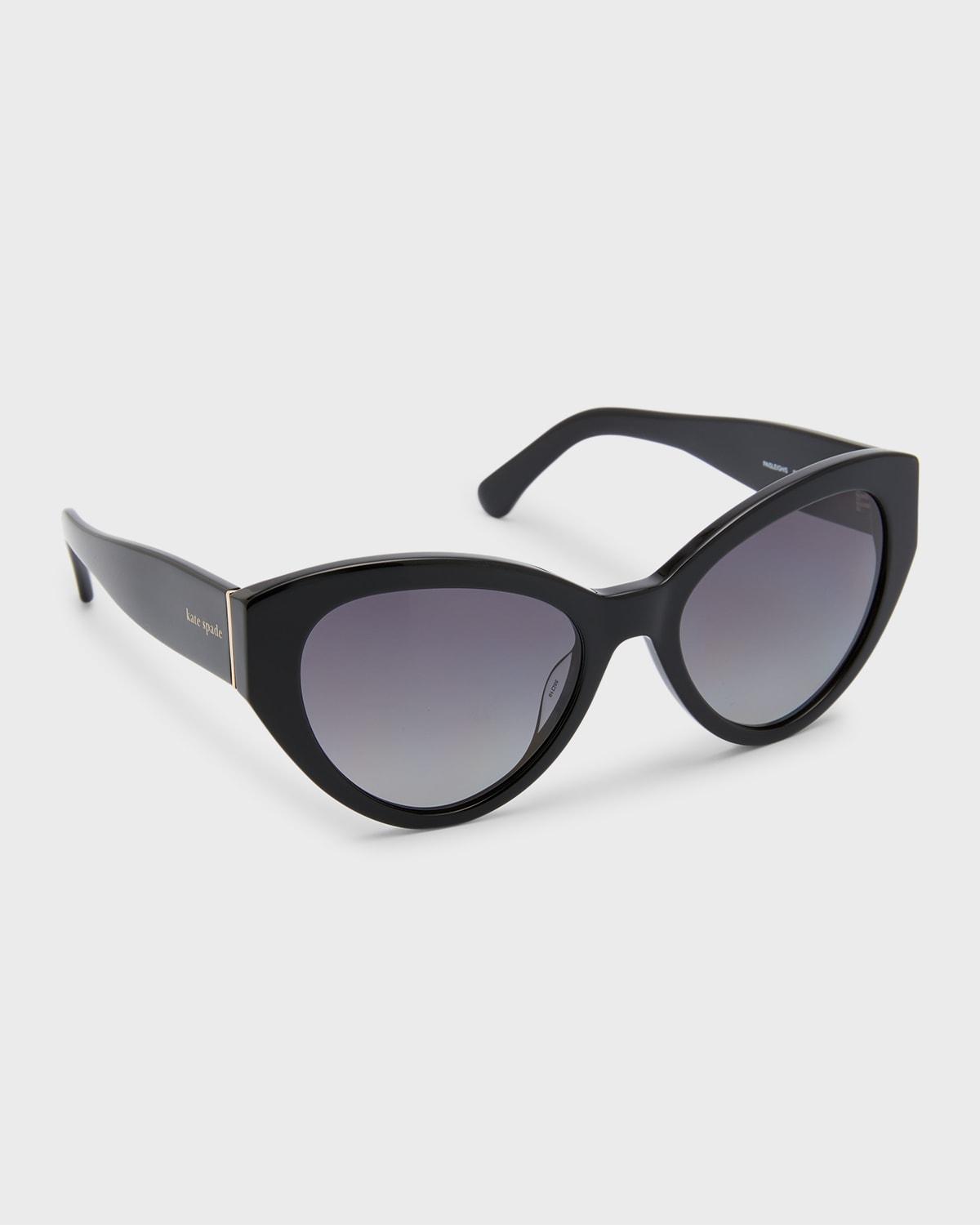 kate spade new york paisleigh 55mm gradient cat eye sunglasses Product Image