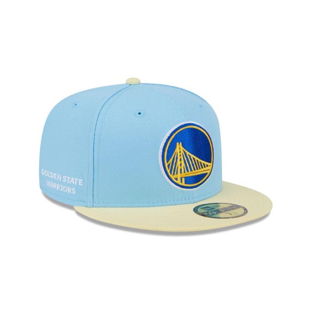 Golden State Warriors Doscientos Blue 59FIFTY Fitted Hat Male Product Image