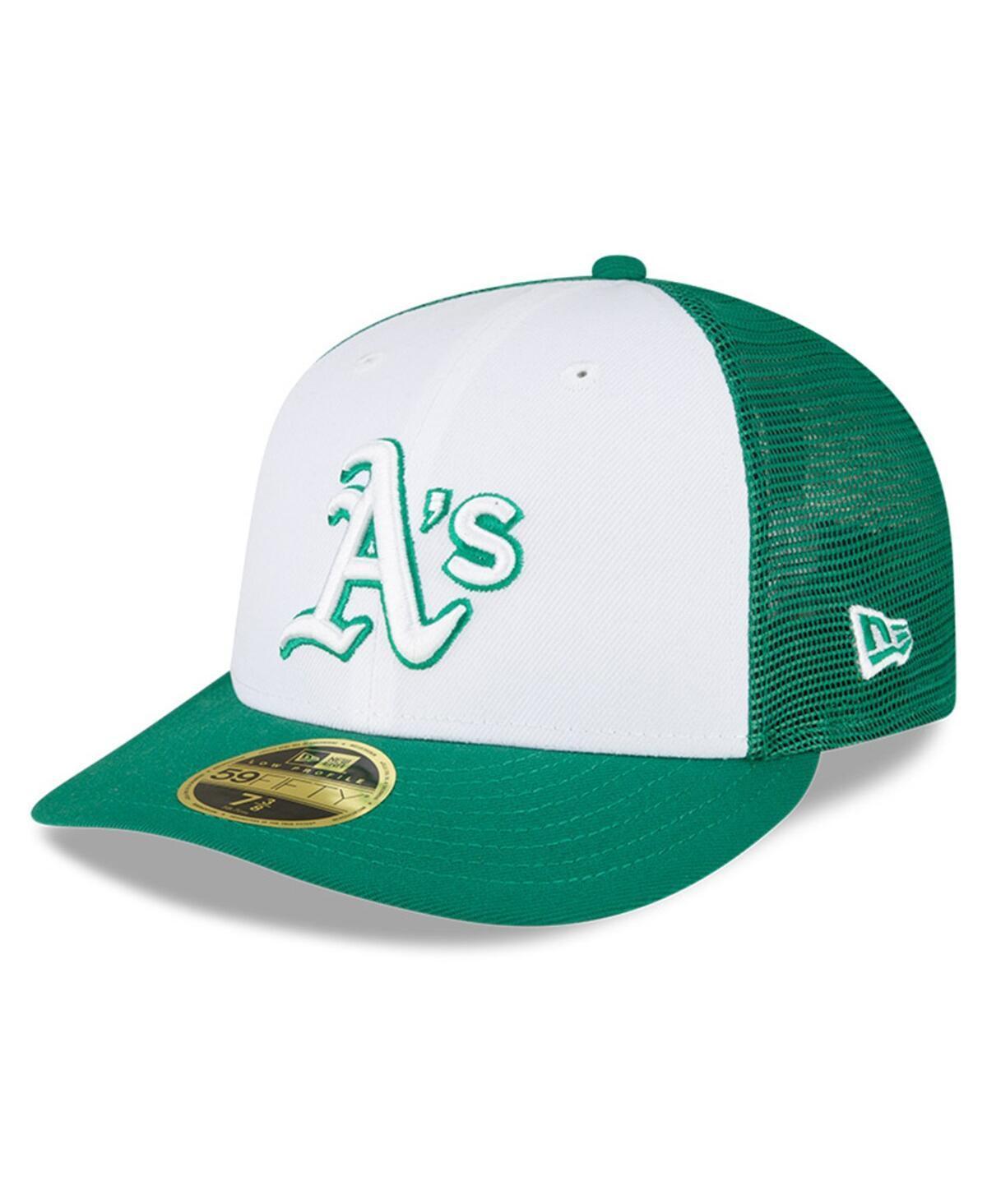 Mens New Era White Oakland Athletics 2023 On-Field Batting Practice Low Profile 59FIFTY Fitted Hat - White Product Image