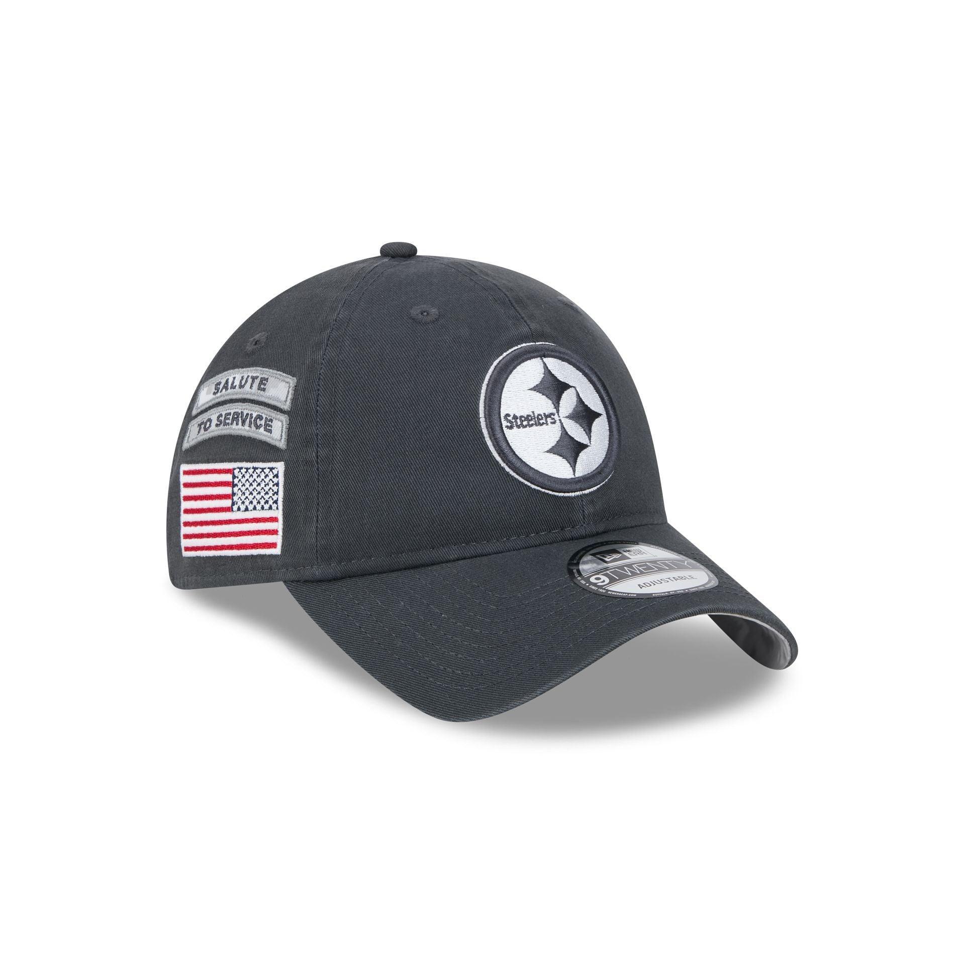 Pittsburgh Steelers 2024 Salute to Service 9TWENTY Adjustable Hat Male Product Image