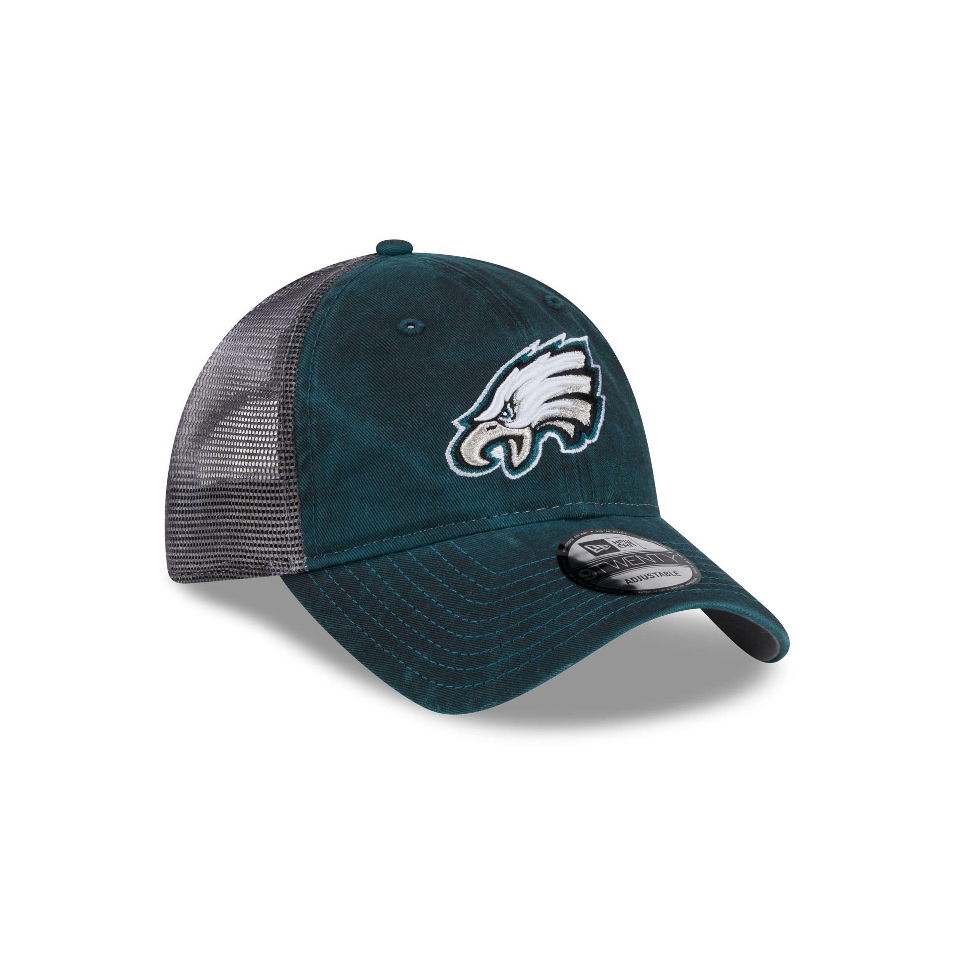 Philadelphia Eagles Slick 9TWENTY Trucker Hat Male Product Image