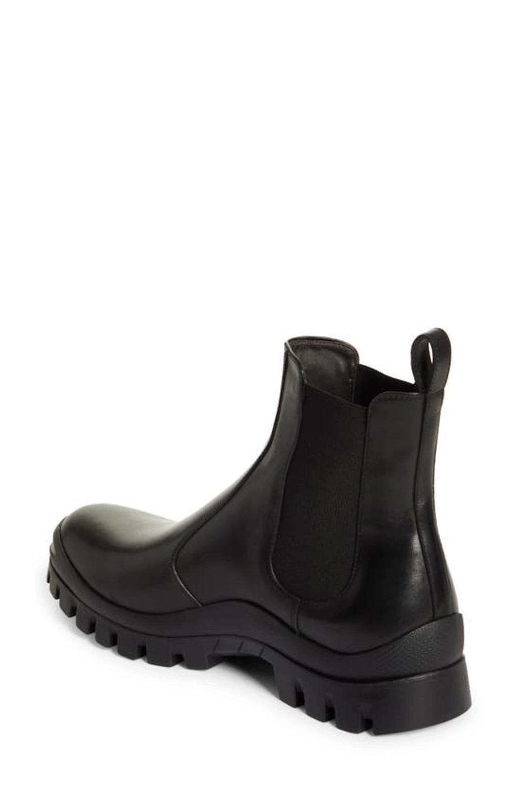 20mm Greta Leather Ankle Boots In Black Product Image