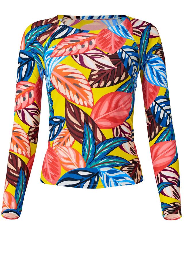 Relaxed Fit Rash Guard - Havana Brights Product Image